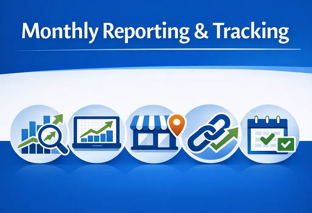 Monthly SEO Reporting & Tracking - DigitalBuzzz Satara