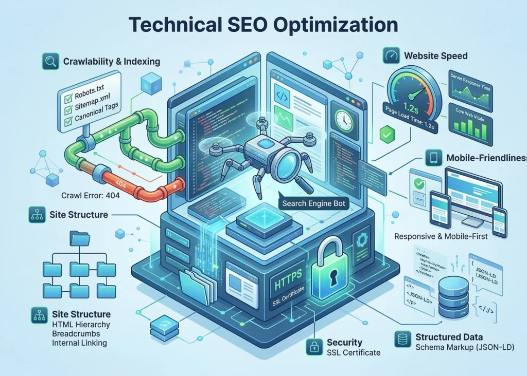 Technical SEO Services for Satara Businesses - DigitalBuzzz